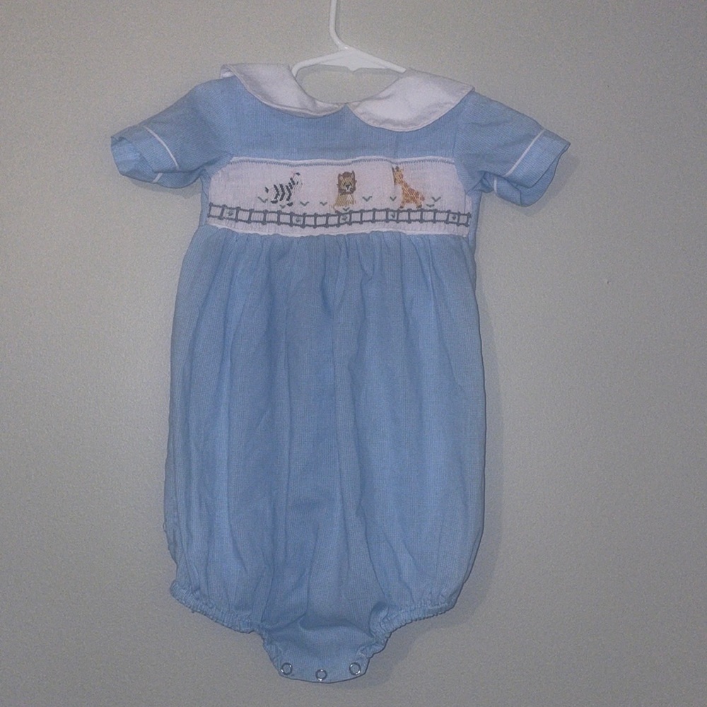 Vintage romper animals for boy size 18 months